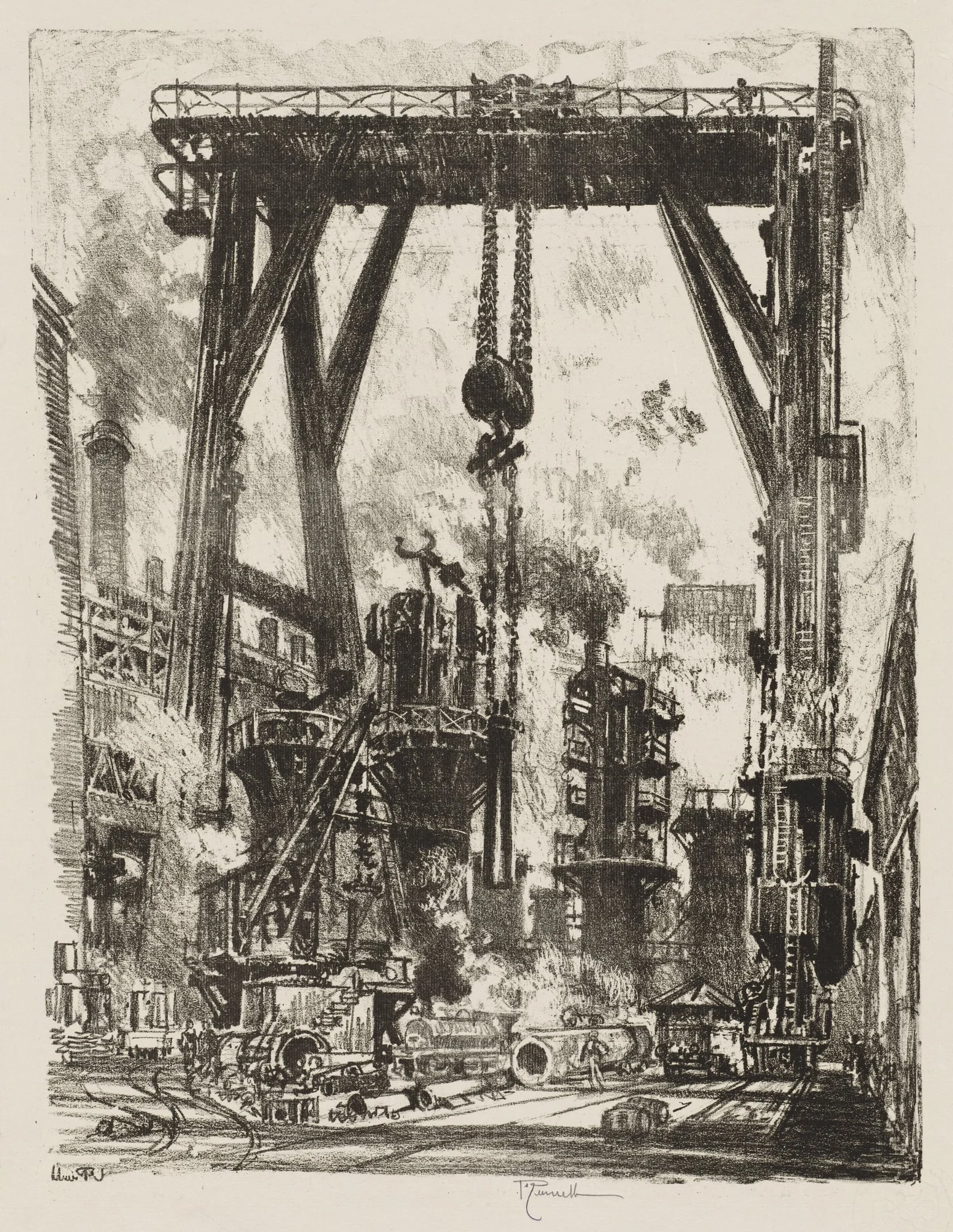 English War Work:  The Old Gun Pit
