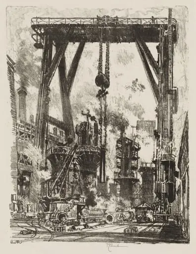 English War Work:  The Old Gun Pit
