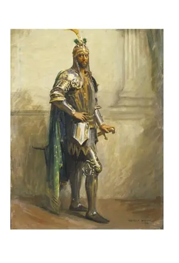Herbert Beerbohm Tree as Othello in <i>Othello</i> by William Shakespeare