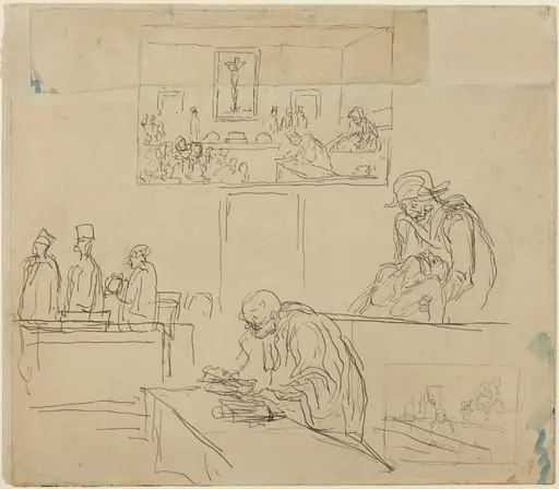 Scene of the Tribunal (The Verdict)