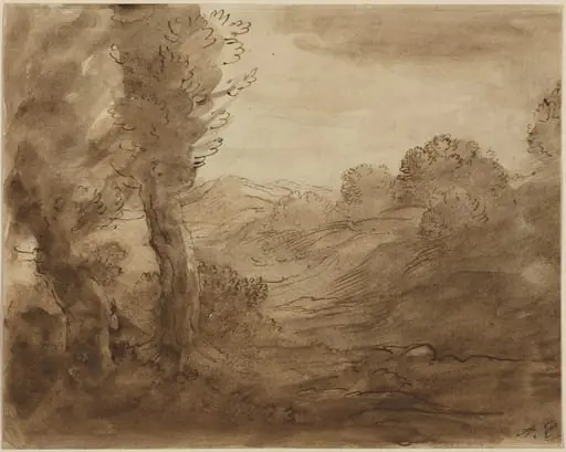 Footpath in Burgundy