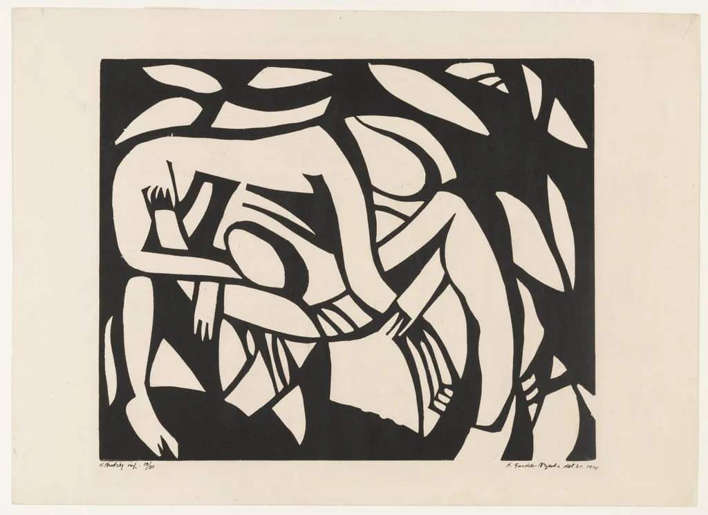Untitled, by Henri Gaudier-Brzeska, 1914