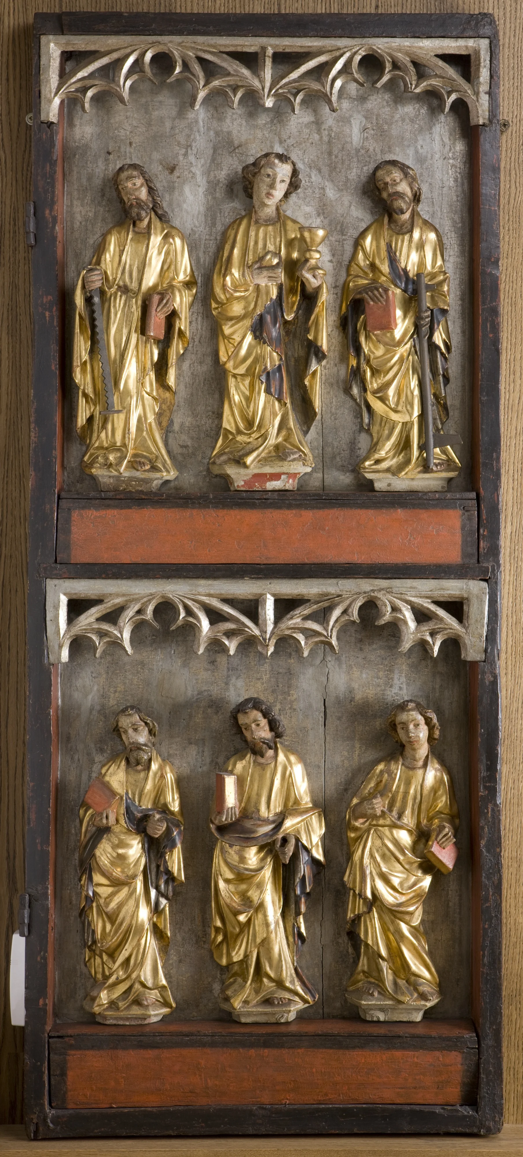 Saint Apostles (reverse: Our Lady of Sorrows). The right panel of the retable from Stary Żywiec