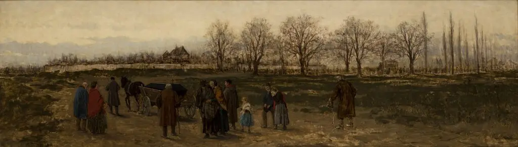 Funeral of a Pauper in Germany