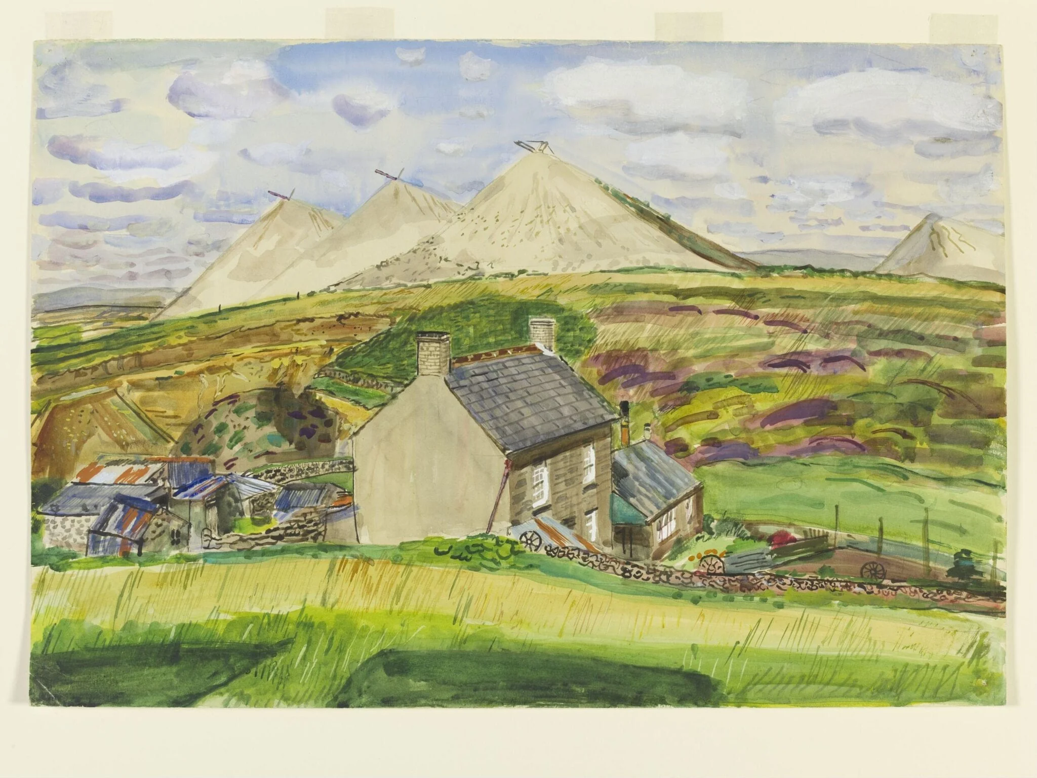 China Clay Works, Great Wheal Prosper, Tresayes, Roche