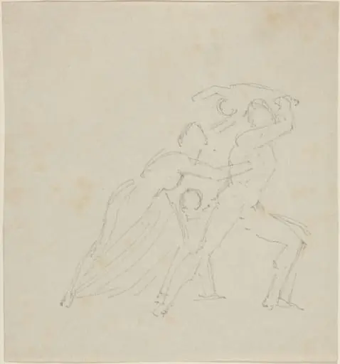 Study for "The Fury of Athamas"