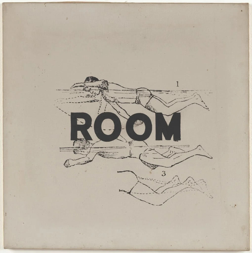Untitled, by Alison Knowles George Brecht, ink, 1960