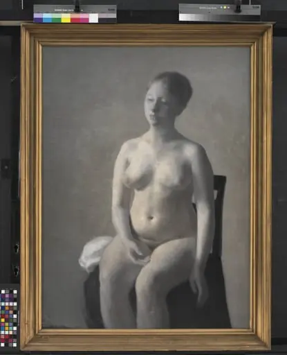 Seated Female Nude