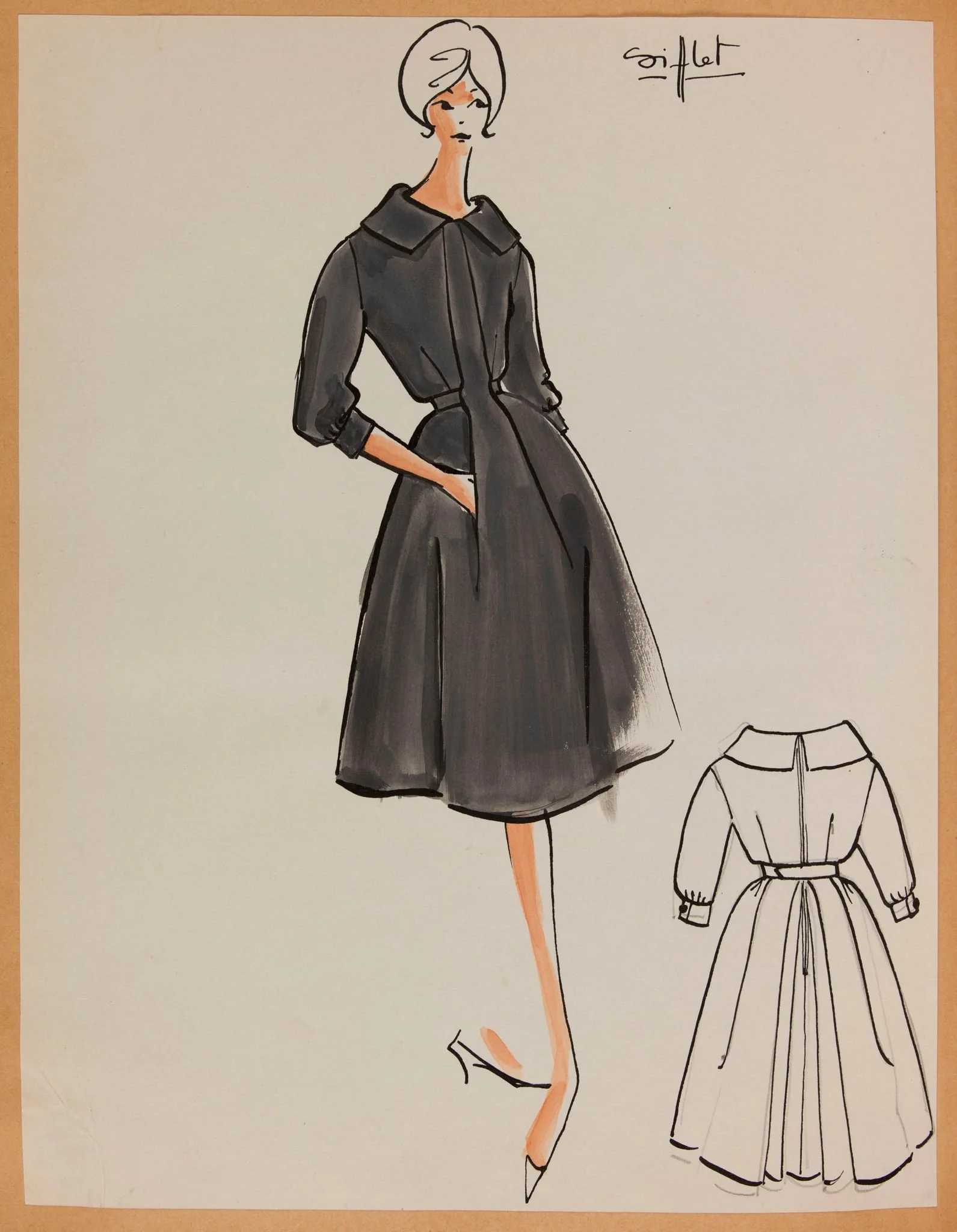 Sifflet, by Carven, 1958