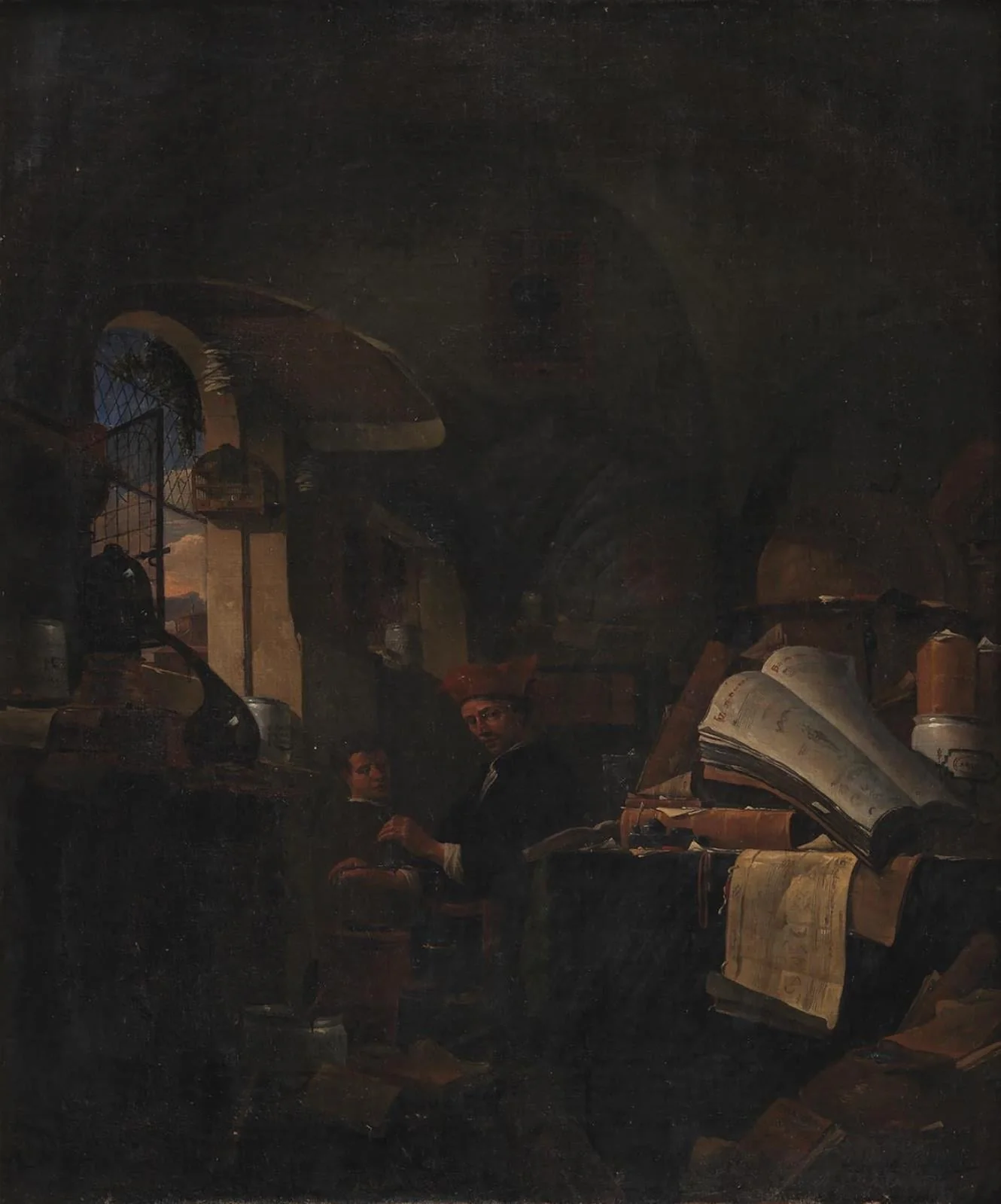 An Alchemist in his Laboratory