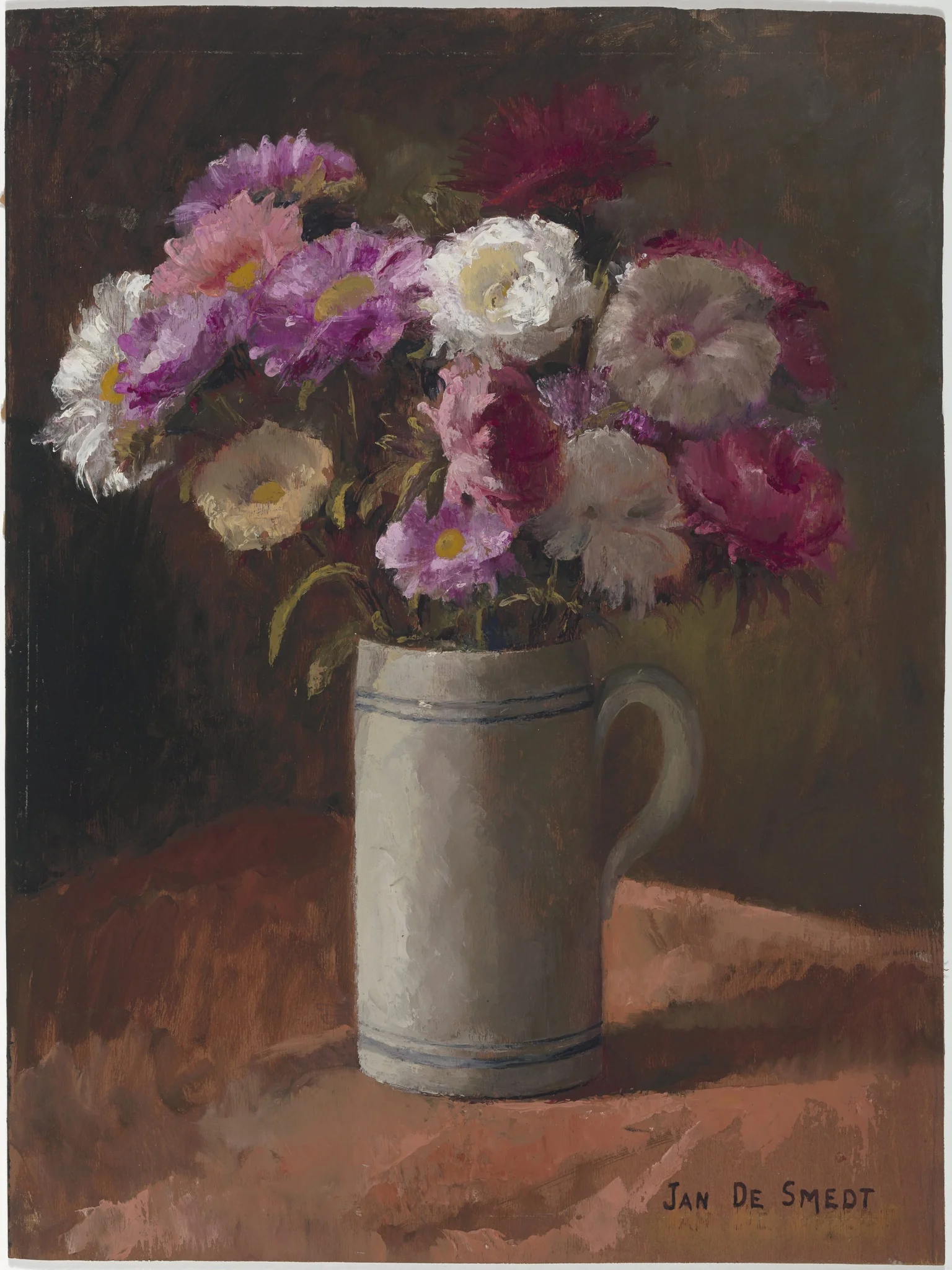 Asters, by Jan de Smedt, unspecified, 1939