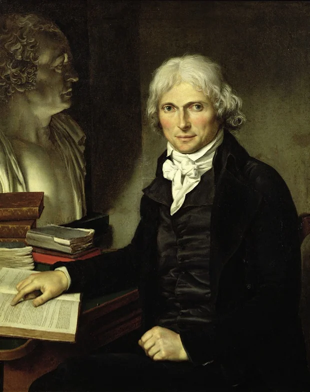 Portrait of Xavier Bichat, by Pierre-Maximilien Delafontaine, oil, 1800