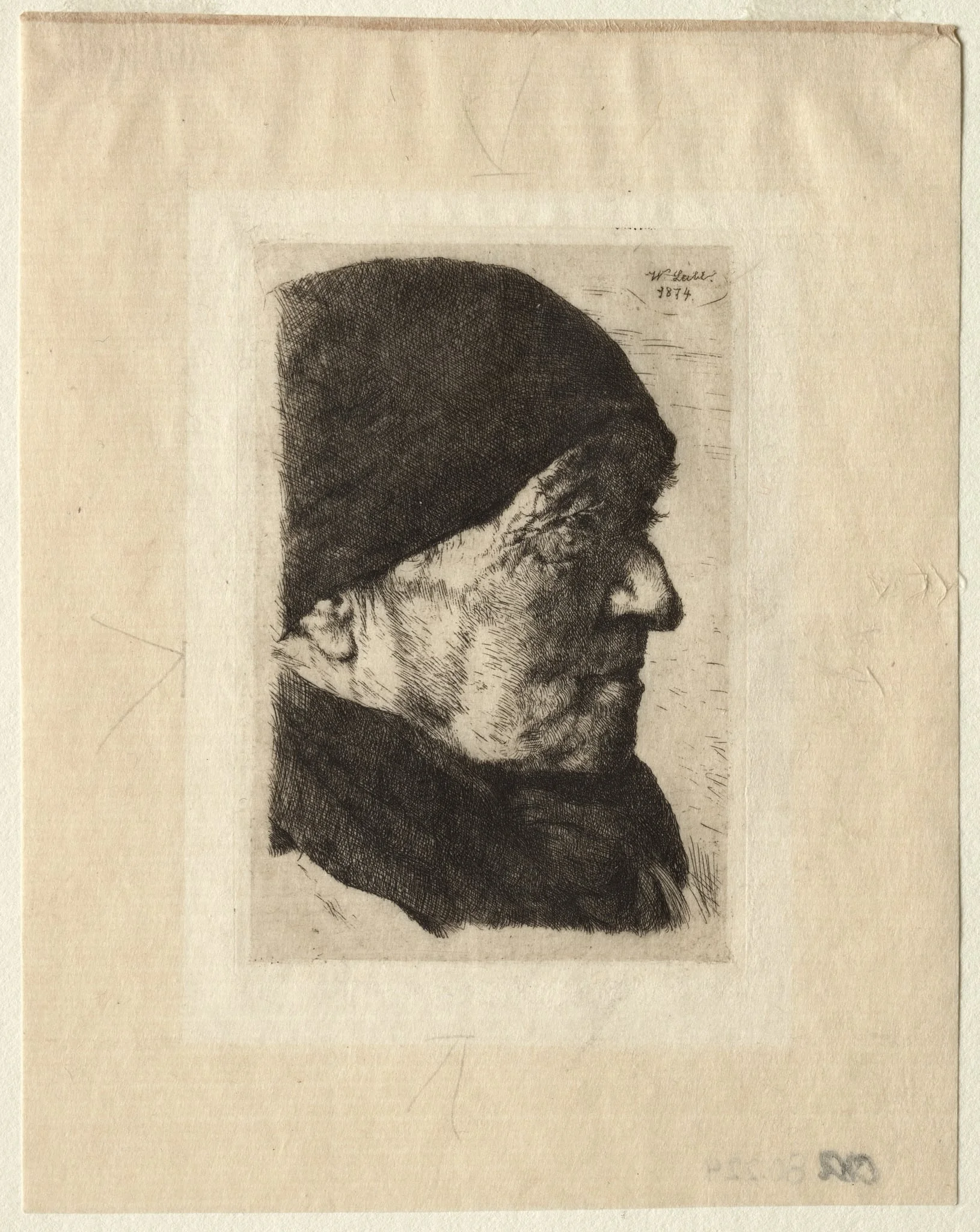Head of a Peasant, by Wilhelm Leibl, 1874