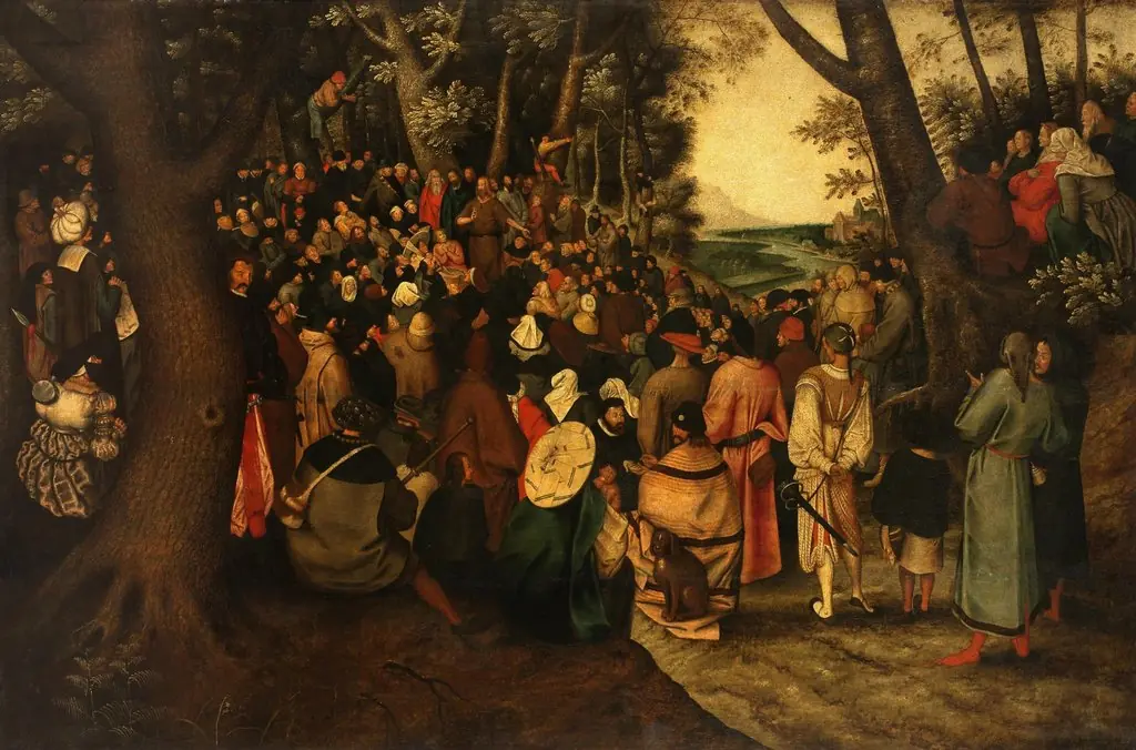 The Preaching of St John the Baptist