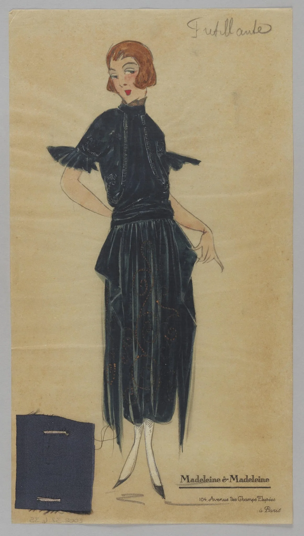 Fretillante, by Madeleine & Madeleine, 1924