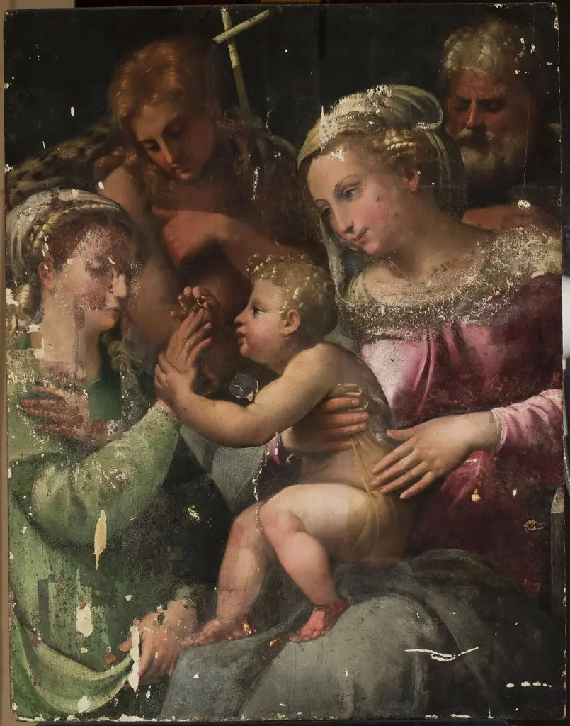 Mystical marriage of St. Catherine