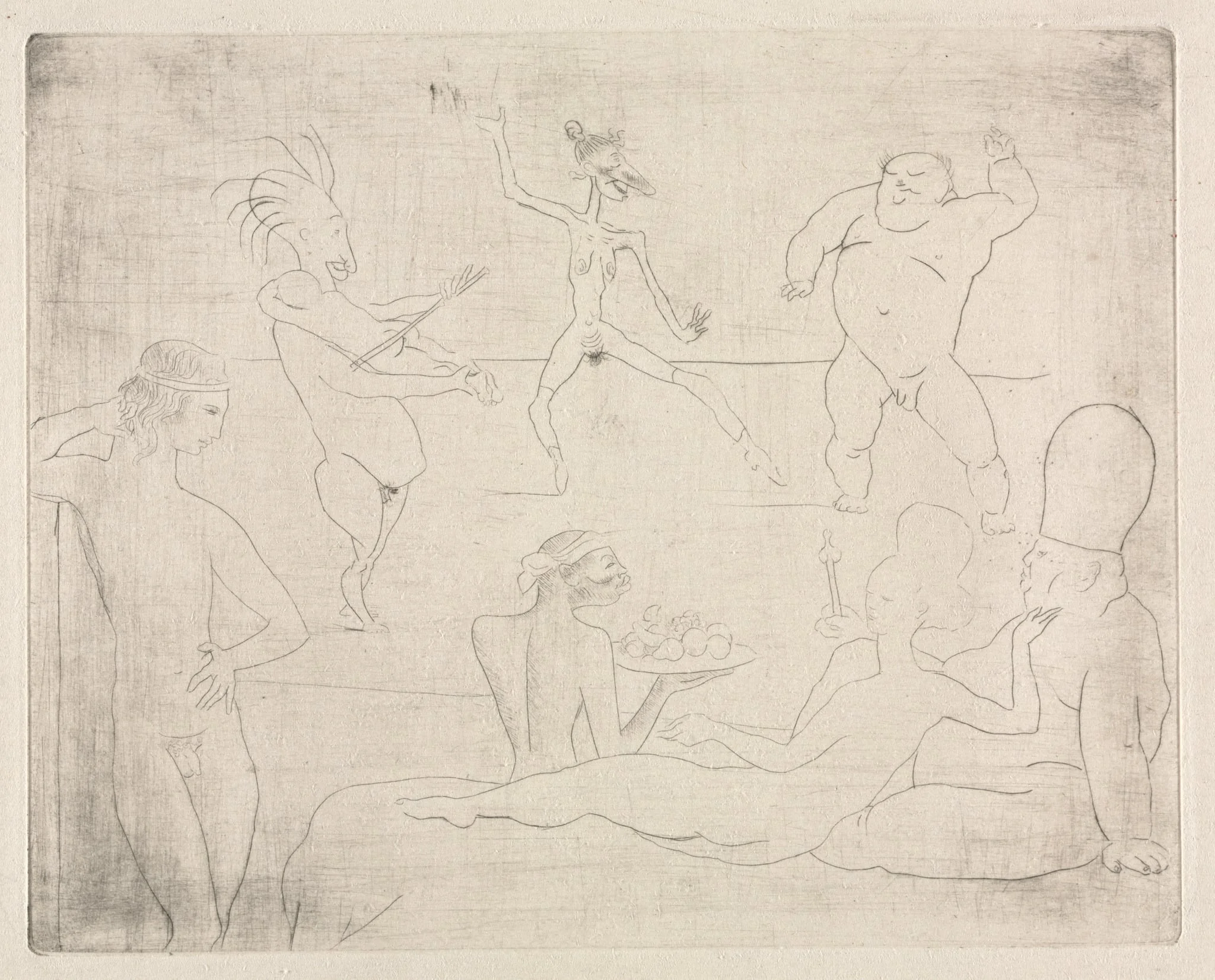 The Barbaric Dance (Before Salomé and Herod), by Pablo Picasso, 1905