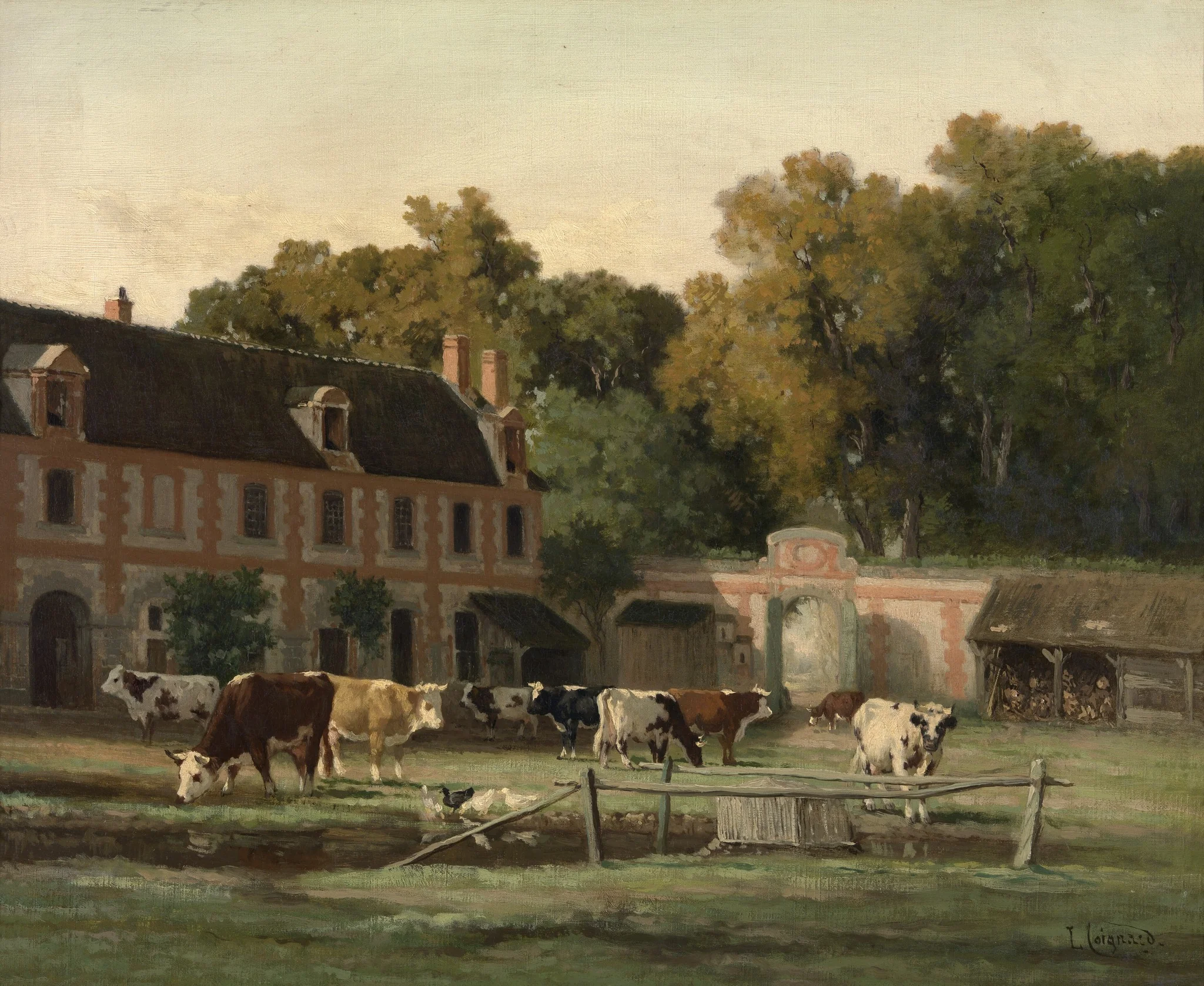 Farm in the Valley of the Auge