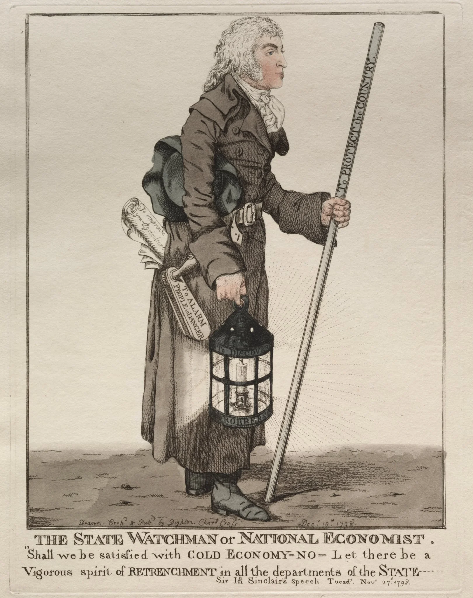 The State Watchman, by Robert Dighton
