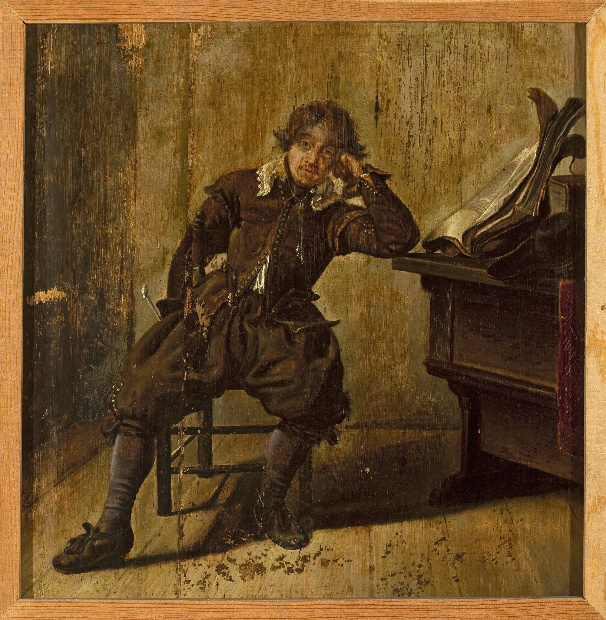 Man at the table