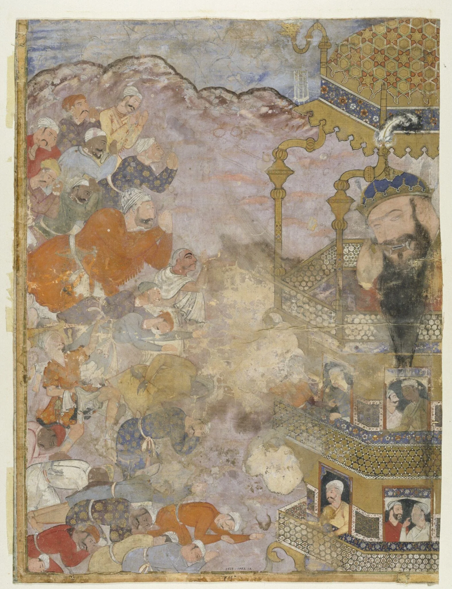 Umar is received by the giant Zumrud Shah
