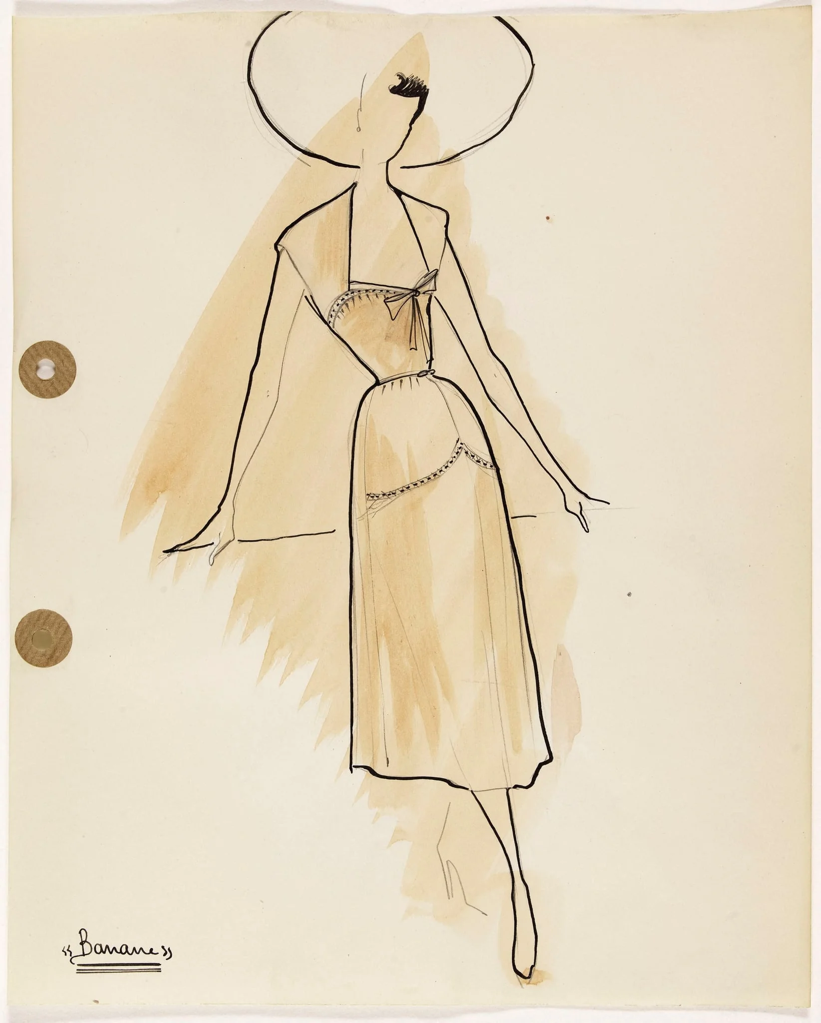 'Banane', by Marie-Louise Carven, 1949