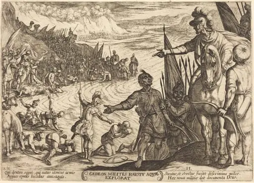Gideon Chooses His Soldiers