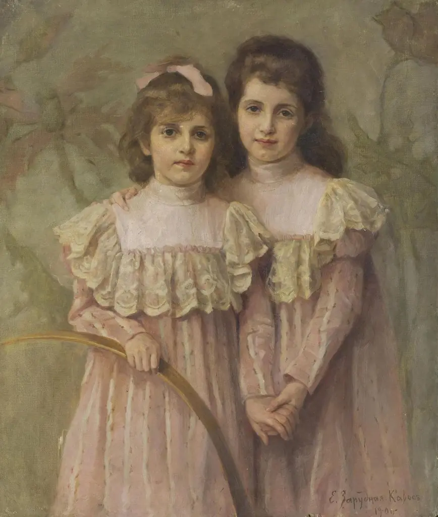 Portrait of Artist's Daughters
