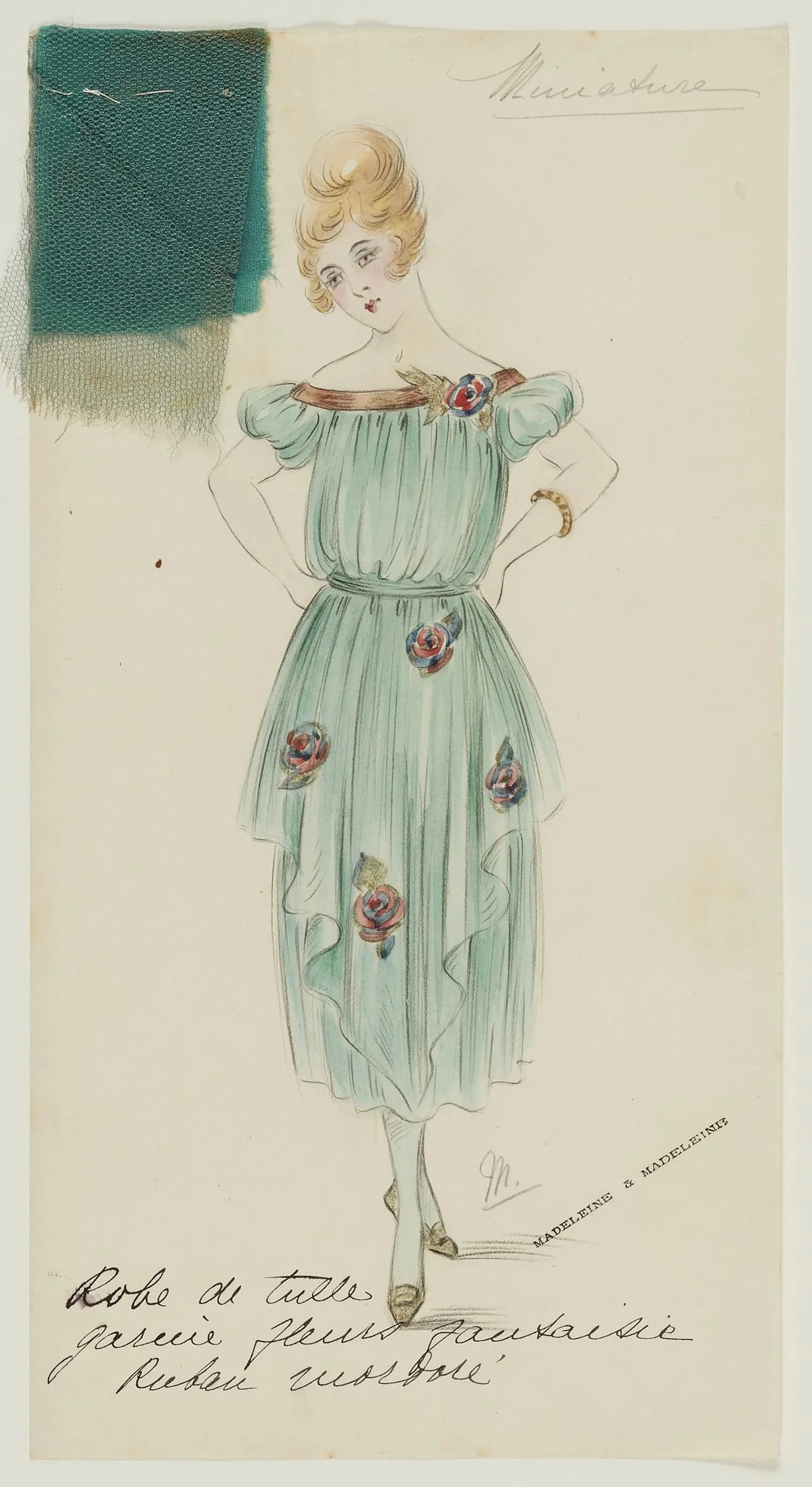 Miniature, by Madeleine & Madeleine, 1924