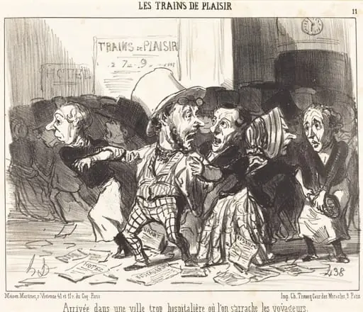 Arrivée dans une ville trop hospitalière...