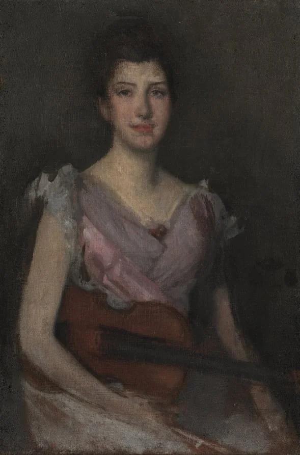 The Violin Player, by James McNeill Whistler, unspecified, 1894