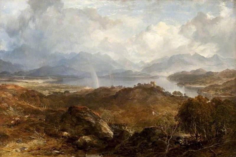 'My heart's in the Highlands', by Horatio McCulloch, oil, 1860