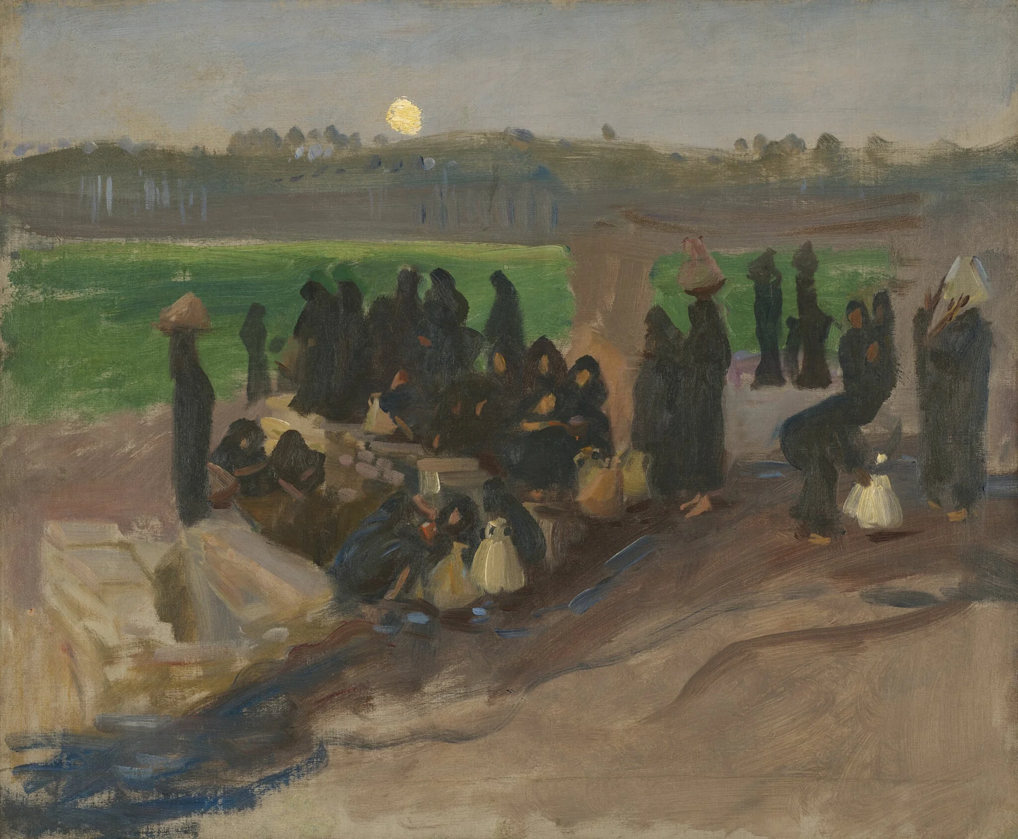 Water Carriers on the Nile, by John Singer Sargent, oil, 1891
