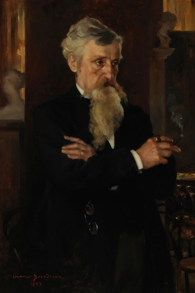 Päätoimittaja August Schaumanin muotokuva, by Gunnar Berndtson, unspecified