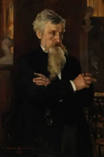 Päätoimittaja August Schaumanin muotokuva