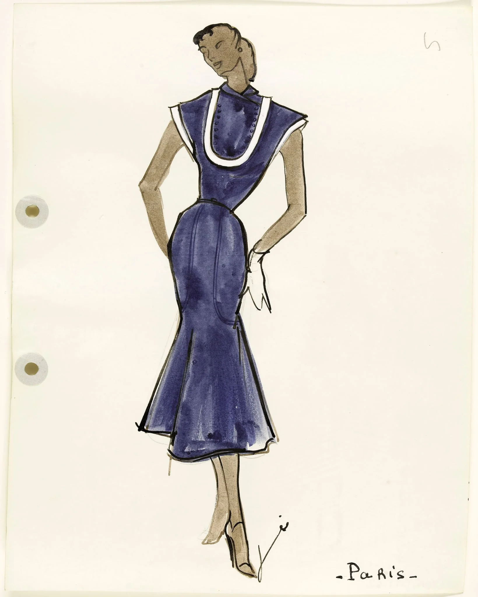 'Paris', by Marie-Louise Carven, 1951