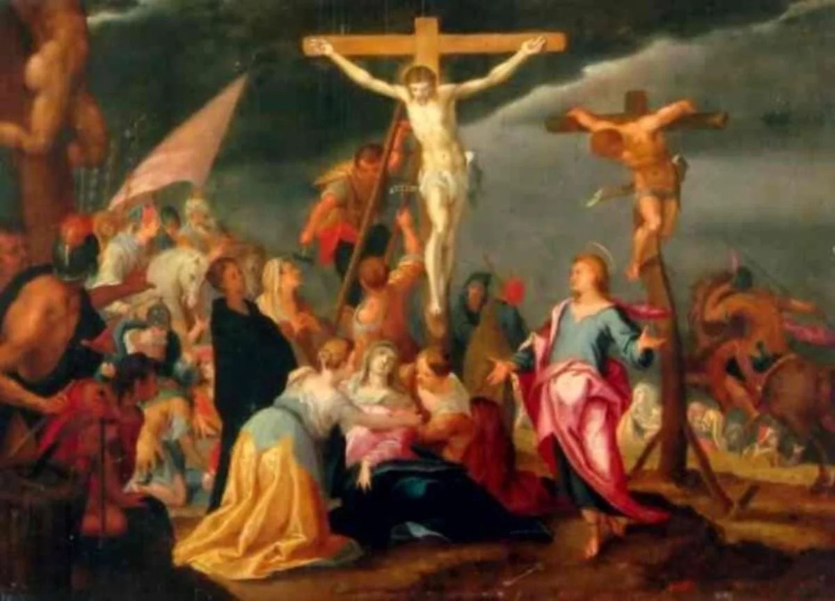 Răstignirea lui Iisus, by Hans von Aachen, unspecified