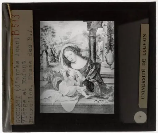 Jan Gossaert (kopie). De heilige Maagd met de sluier