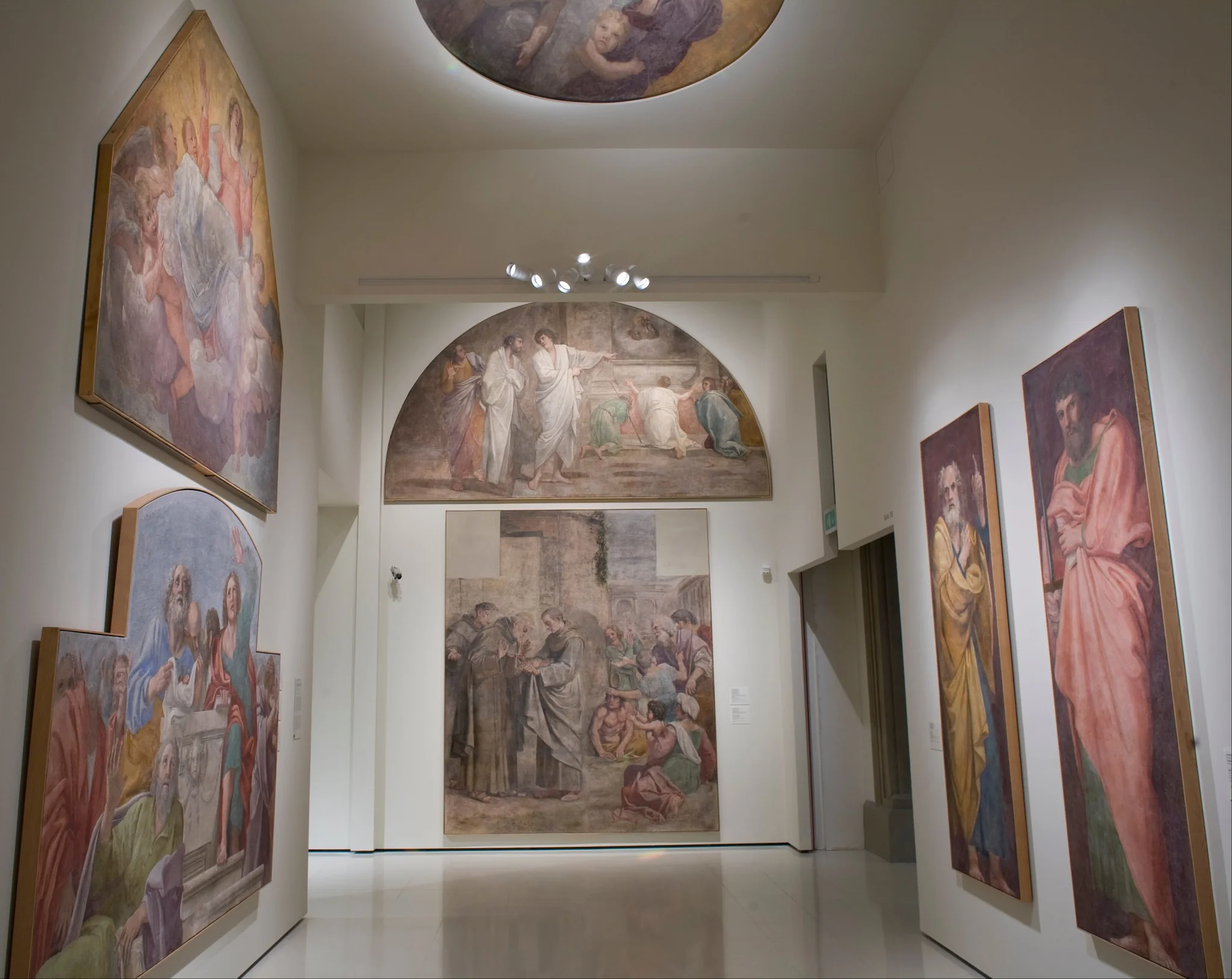 Mural paintings from the Herrera Chapel, by Annibale Carracci, unspecified, 1604