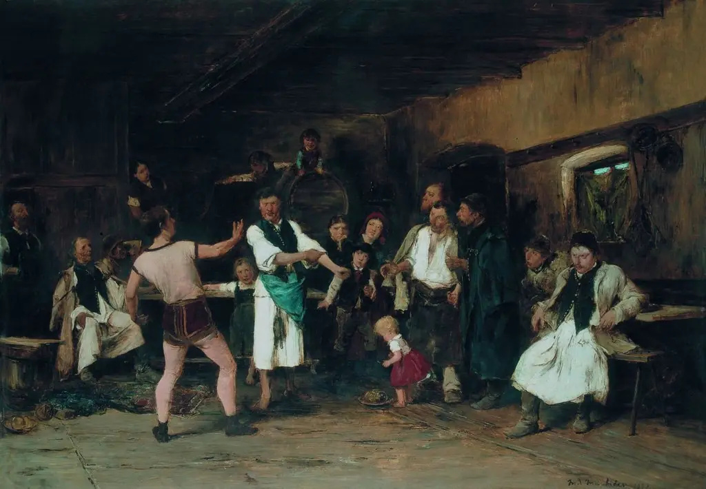 The Hero of the Village (reduction)