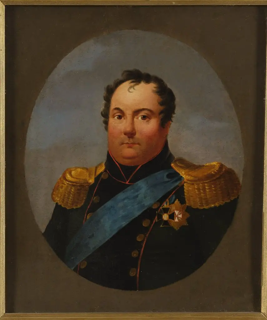 Portrait of Karol Sierakowski, artillery general