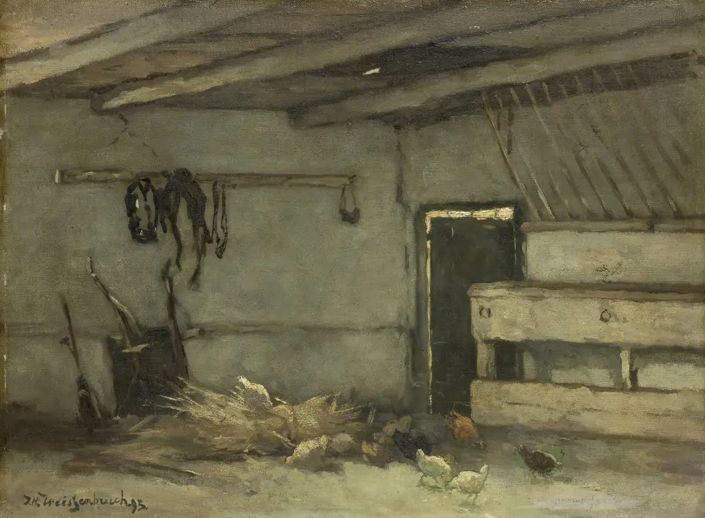 In a stable