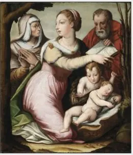 The Virgin and Child with Saints Elizabeth and John the Baptist