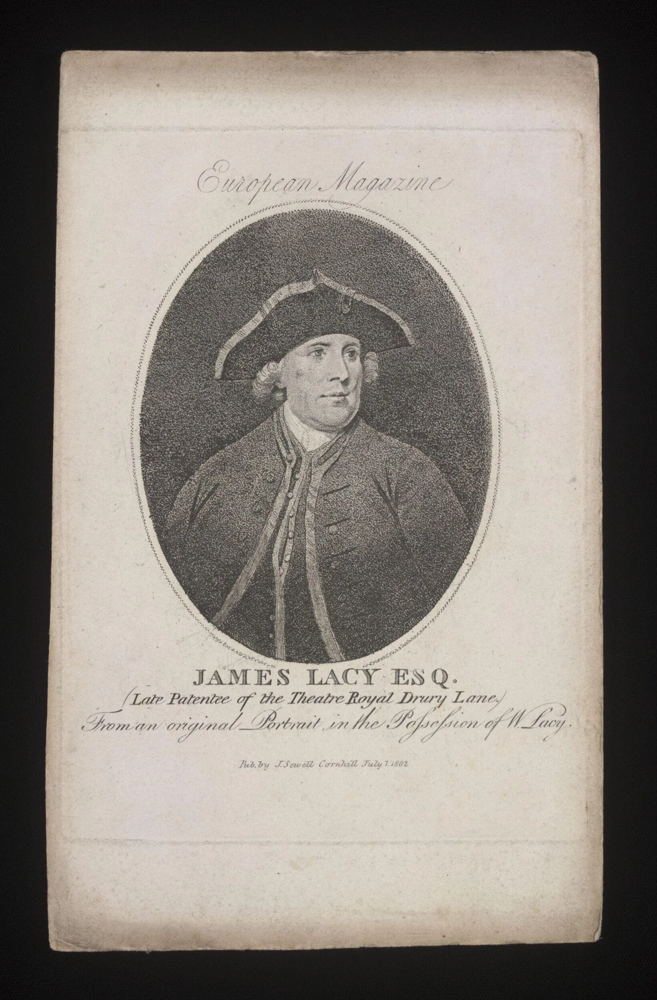 James Lacy, by Unknown, 1