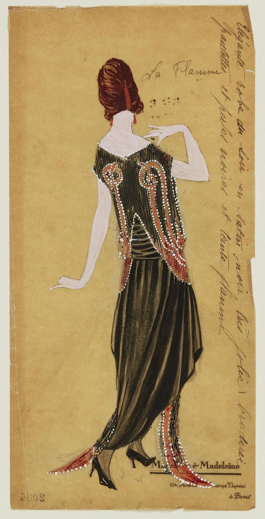 La Flamme, by Madeleine & Madeleine, 1924