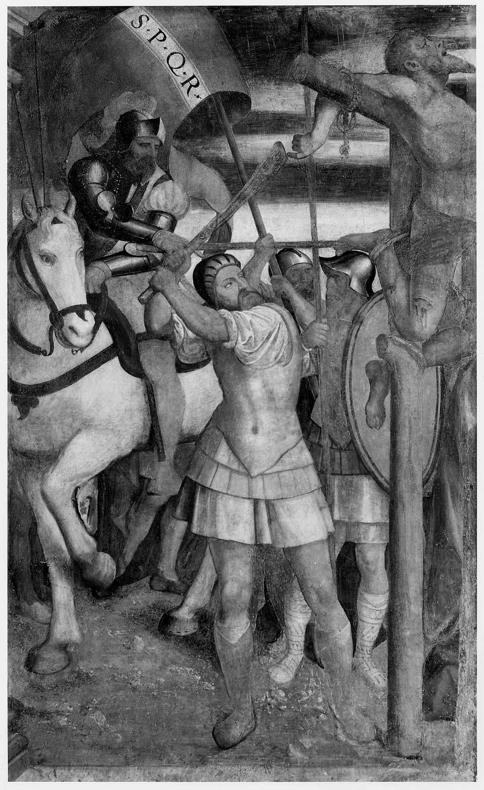 Crucifixion of a Thief, by Paolo da Caylina il Giovane, unspecified, 1525