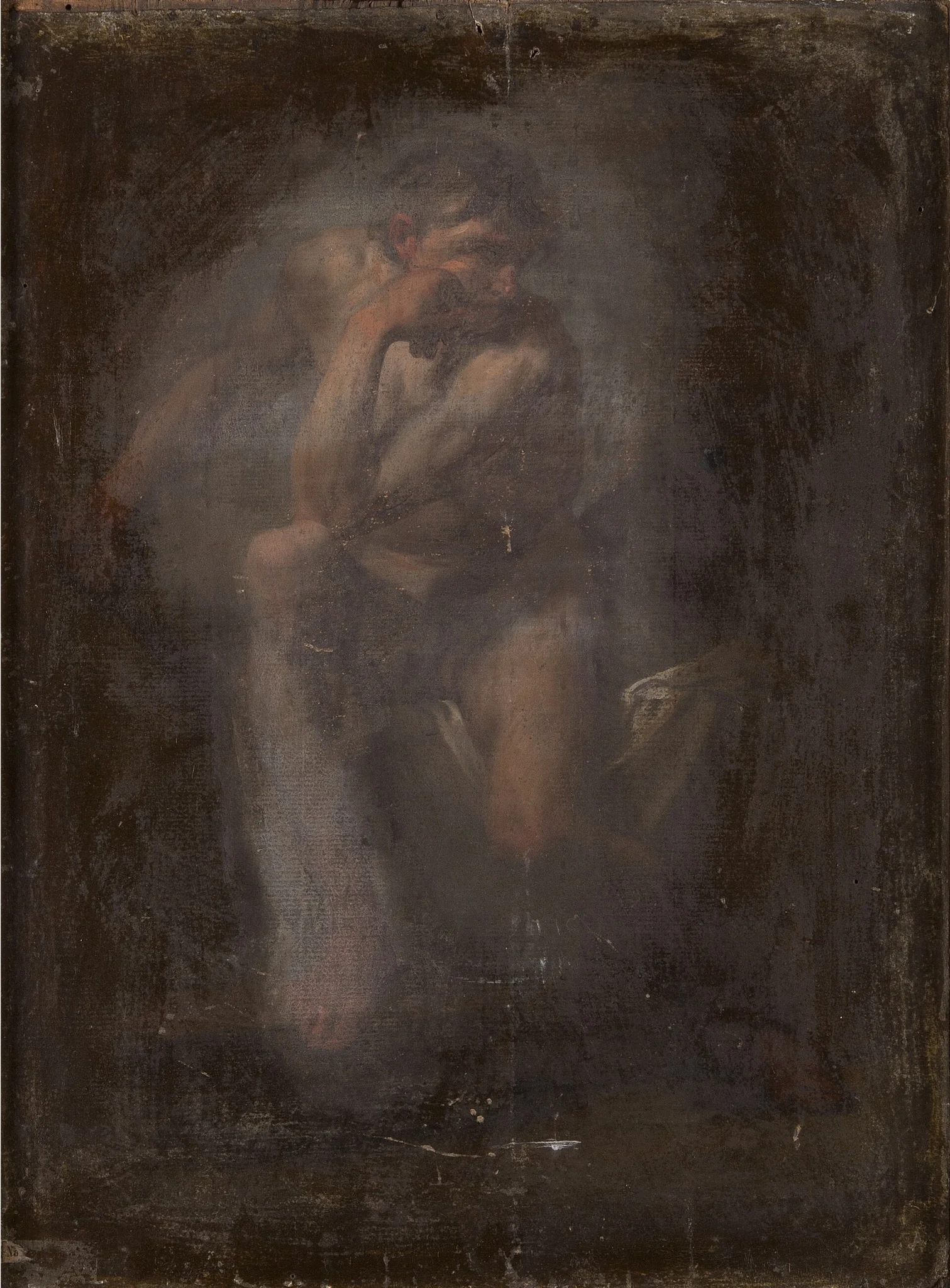 Figurstudie, by Unknown, unspecified