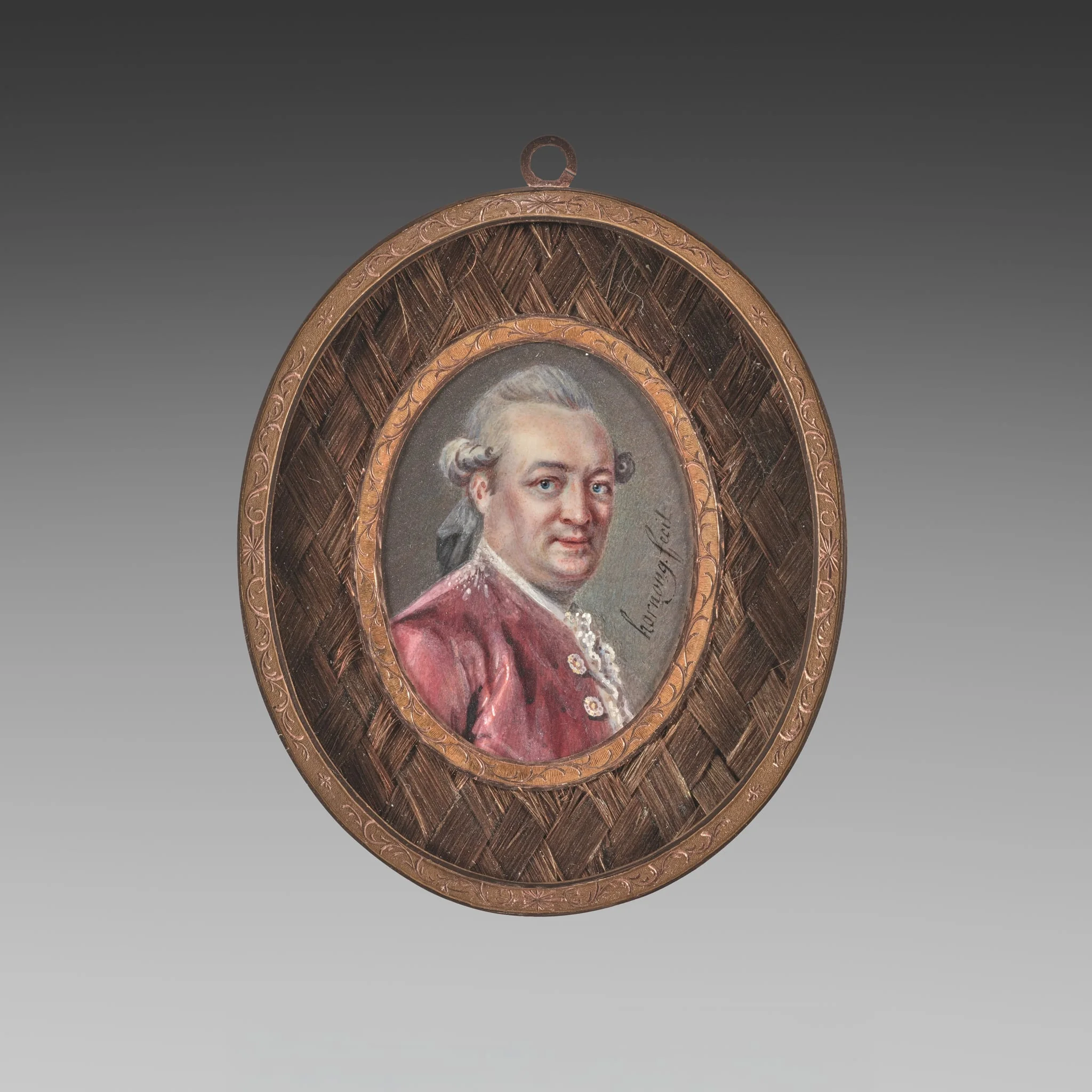 Portrait of a Man, by Hornong, unspecified, 1784