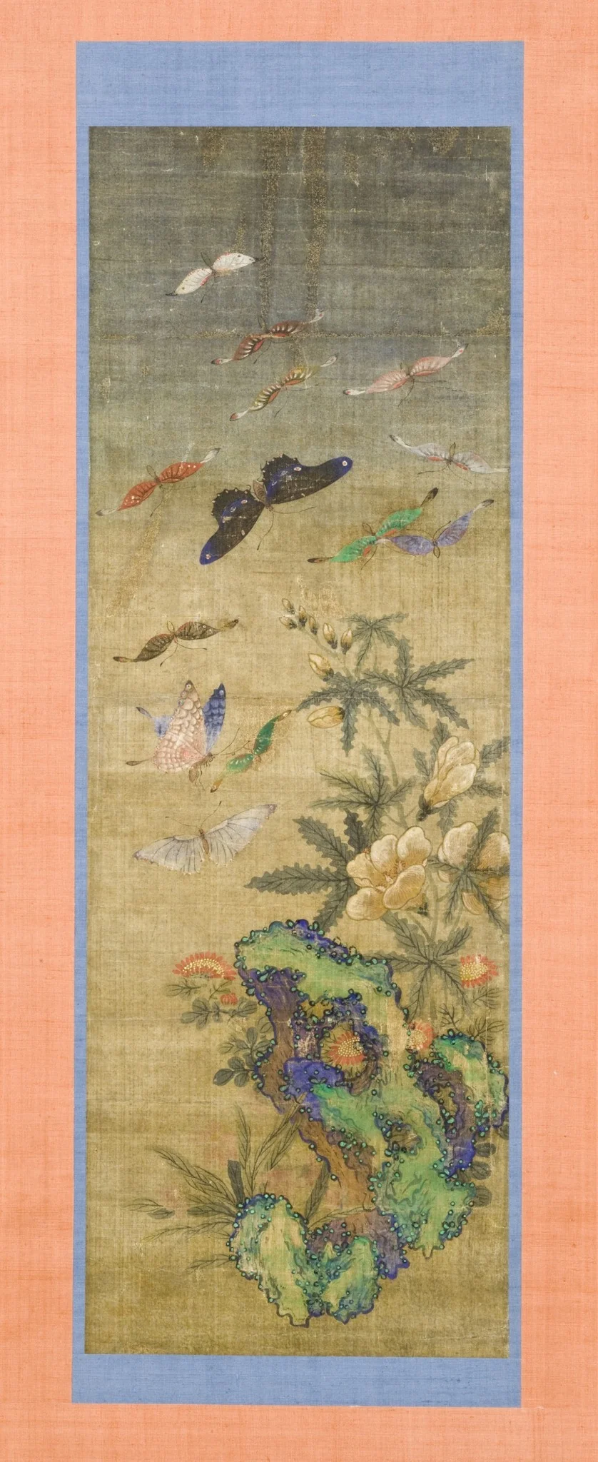 Butterflies, Flowers, and Rocks, by Unknown, unspecified