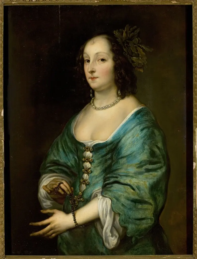 Portrait of Anthony van Dyck's wife Mary Ruthven
